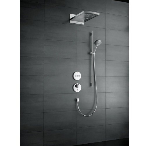 Купить купить душевой гарнитур со штангой 90см, raindance select s hansgrohe, 26322000 цвет: хром