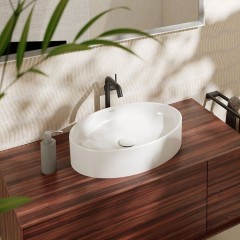 Раковина накладная 55x40 см, Xuniva D Hansgrohe, 60165450 цвет: белый