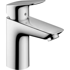 Смеситель для раковины CoolStart без сливного гарнитура, Logis Hansgrohe, 71103000 цвет: хром