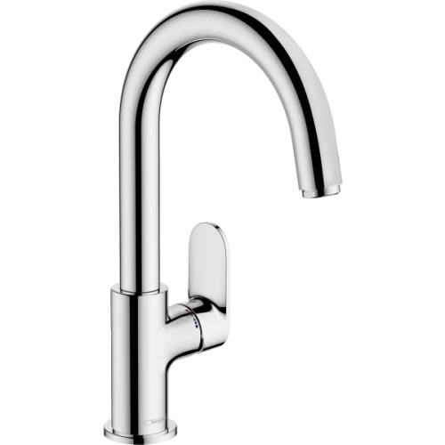 Купить купить смеситель для раковины со сливным гарнитуром, vernis blend hansgrohe, 71554000 цвет: хром