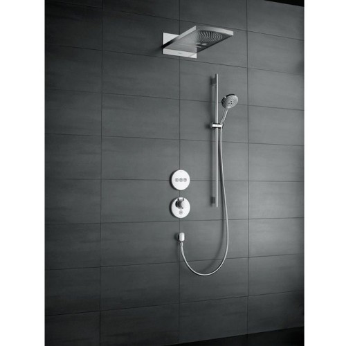 Купить купить душевой гарнитур со штангой 90см, raindance select s hansgrohe, 26323000 цвет: хром