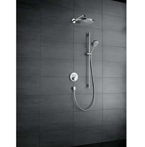 Купить купить душевой гарнитур со штангой 90см, raindance select s hansgrohe, 26323000 цвет: хром