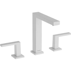 Смеситель для раковины EcoSmart+, с донным клапаном Push-Open, Tecturis E Hansgrohe, 73030700 цвет: белый