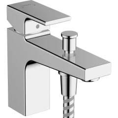 Смеситель для ванны Monotrou, 2 режима расхода воды, Vernis Shape Hansgrohe, 71464000 цвет: хром