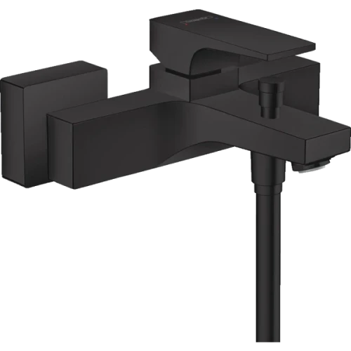 Купить купить смеситель для ванны, metropol hansgrohe, 32540670 цвет: черный