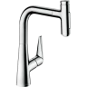 Купить купить смеситель для кухни, с вытяжным душем, talis select m51 hansgrohe, 72824000 цвет: хром