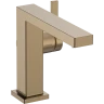 Купить купить смеситель для раковины ecosmart+, с донным клапаном push-open, tecturis e hansgrohe, 73020140 цвет: бронза
