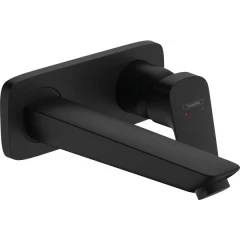 Смеситель для раковины скрытого монтажа, настенный, Hansgrohe Logis Hansgrohe, 71220670 цвет: черный