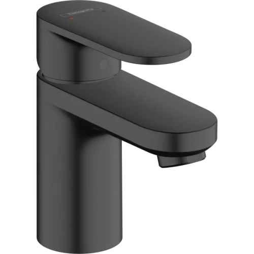 Купить купить смеситель для раковины со сливным гарнитуром, vernis blend hansgrohe, 71550670 цвет: черный
