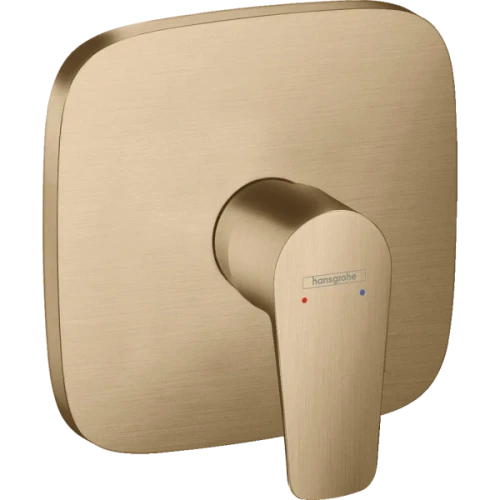 Купить купить смеситель для душа скрытого монтажа, talis e hansgrohe, 71765140 цвет: бронза