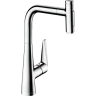 Купить купить смеситель для кухни, с вытяжным душем, talis select m51 hansgrohe, 73867000 цвет: хром