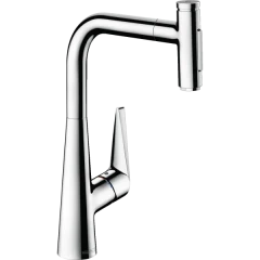 Смеситель для кухни, с вытяжным душем, Talis Select M51 Hansgrohe, 73867000 цвет: хром