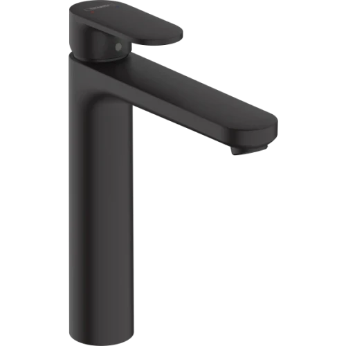 Купить купить смеситель для раковины со сливным гарнитуром, vernis blend hansgrohe, 71552670 цвет: черный