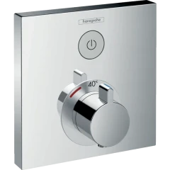 Термостатический смеситель для душа скрытого монтажа, ShowerSelect Hansgrohe, 15762000 цвет: хром