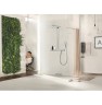Купить купить душевая система с термостатом, rainmaker select hansgrohe, 27106400 цвет: хром