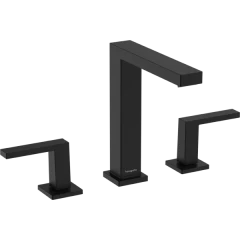 Смеситель для раковины EcoSmart+, с донным клапаном Push-Open, Tecturis E Hansgrohe, 73030670 цвет: черный