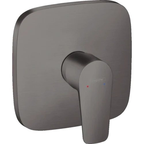 Купить купить смеситель для душа скрытого монтажа, talis e hansgrohe, 71765340 цвет: черный