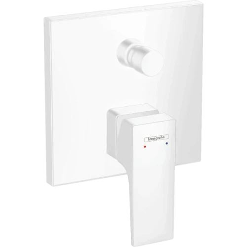 Купить купить смеситель для ванны скрытого монтажа, metropol hansgrohe, 32545700 цвет: белый