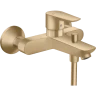 Купить купить смеситель для ванны, talis e hansgrohe, 71740140 цвет: бронза