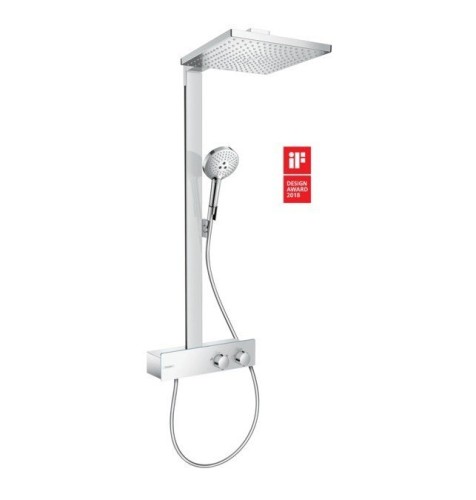 Купить купить душевая система с термостатом 350, raindance e hansgrohe, 27362000 цвет: хром