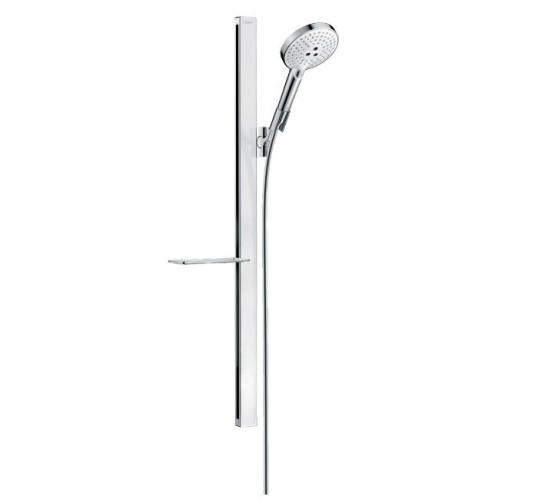 Купить купить душевой гарнитур со штангой 90см и мыльницей, raindance select s hansgrohe, 27648400 цвет: хром