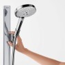 Купить купить душевой гарнитур со штангой 90см и мыльницей, raindance select s hansgrohe, 27648400 цвет: хром