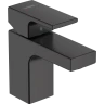 Купить купить смеситель для раковины без сливного гарнитура, vernis shape hansgrohe, 71567670 цвет: черный