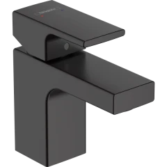 Смеситель для раковины без сливного гарнитура, Vernis Shape Hansgrohe, 71567670 цвет: черный