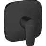 Купить купить смеситель для душа скрытого монтажа, talis e hansgrohe, 71765670 цвет: черный