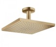 Купить купить верхний душ с потолочным кронштейном, raindance e hansgrohe, 26250140 цвет: бронза