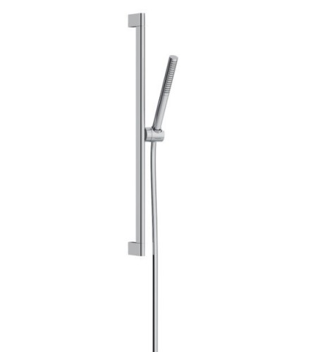 Купить купить душевой гарнитур ecosmart+ со штангой 65см, pulsify s hansgrohe, 24373000 цвет: хром