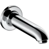 Купить купить излив для ванны, hansgrohe, 13414000 цвет: хром