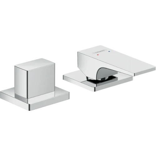 Купить купить смеситель для ванны на 2 отверстия, metropol hansgrohe, 32548000 цвет: хром