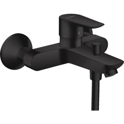 Купить купить смеситель для ванны, talis e hansgrohe, 71740670 цвет: черный