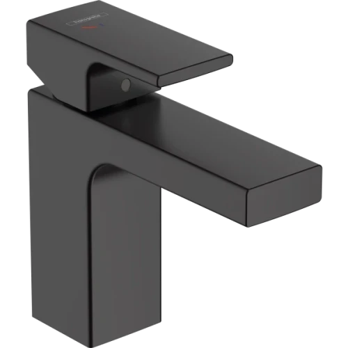 Купить купить смеситель для раковины, vernis shape hansgrohe, 71594670 цвет: черный