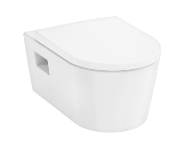 Купить купить унитаз подвесной, hansgrohe, 60207450 цвет: белый