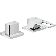 Смеситель для ванны на 2 отверстия, Metropol Hansgrohe, 74548000 цвет: хром