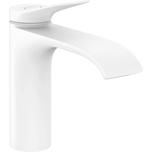 Купить купить смеситель для раковины без сливного гарнитура, vivenis hansgrohe, 75022700 цвет: белый