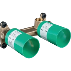 Внутренний механизм настенного смесителя для раковины, Hansgrohe, 13622180 цвет: бронза