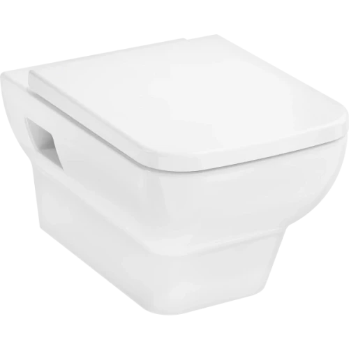 Купить купить унитаз подвесной с сиденьем без микролифта, creektide q hansgrohe, 60203450 цвет: белый