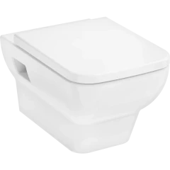 Унитаз подвесной с сиденьем без микролифта, CreekTide Q Hansgrohe, 60203450 цвет: белый