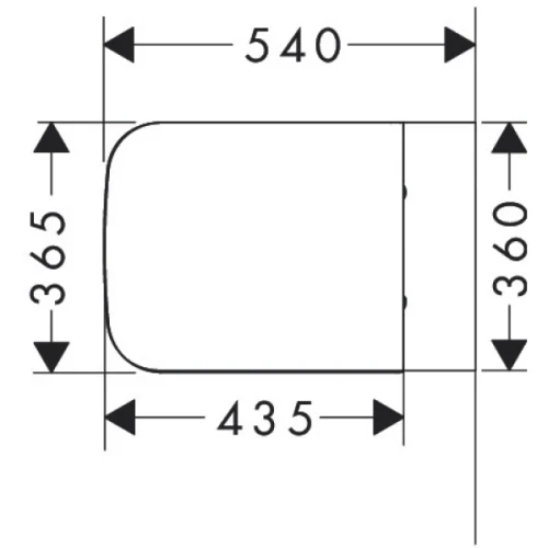 Купить купить унитаз подвесной с сиденьем без микролифта, creektide q hansgrohe, 60203450 цвет: белый