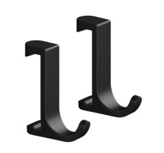 Крючки для халата, полотенца, WallStoris Hansgrohe, 27929670 цвет: черный