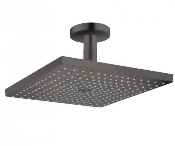 Купить купить верхний душ с потолочным кронштейном, raindance e hansgrohe, 26250340 цвет: серый