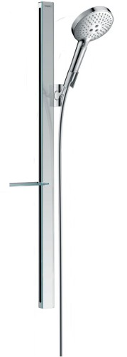 Купить купить душевой гарнитур со штангой 90см и мыльницей, raindance select s hansgrohe, 27649000 цвет: хром