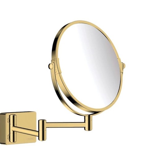 Купить купить косметическое зеркало, addstoris hansgrohe, 41791990 цвет: золото