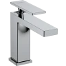 Купить купить смеситель для раковины ecosmart+, с донным клапаном, tecturis e hansgrohe, 73010000 цвет: хром