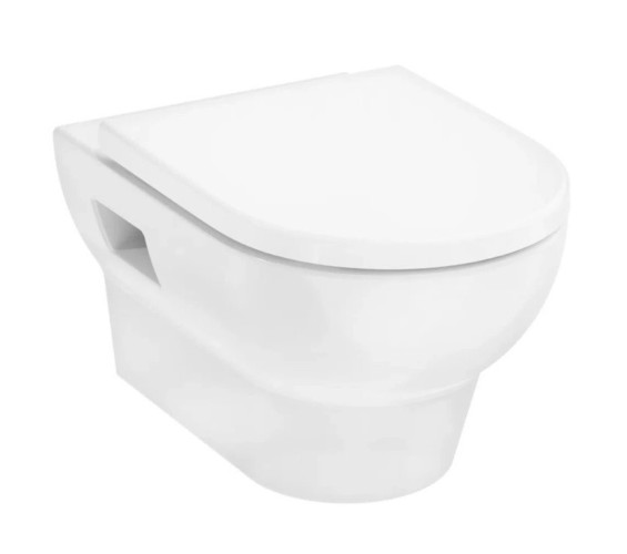 Купить купить унитаз подвесной с сиденьем без микролифта, gladelake s hansgrohe, 60201450 цвет: белый