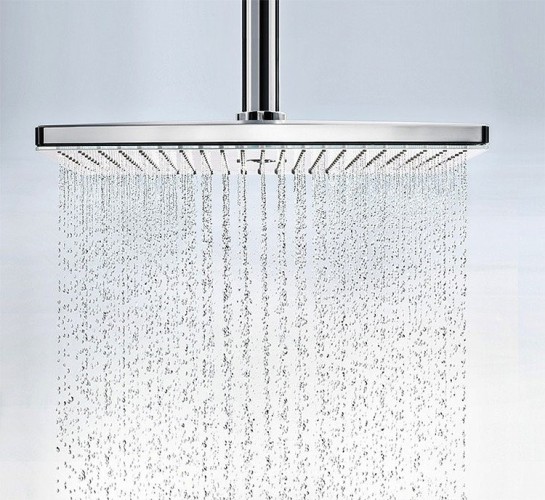 Купить купить верхний душ с потолочным кронштейном, raindance e hansgrohe, 26251000 цвет: хром