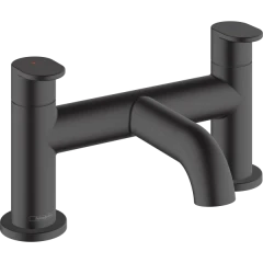 Смеситель для ванны на 2 отверстия, Vernis Blend Hansgrohe, 71442670 цвет: черный